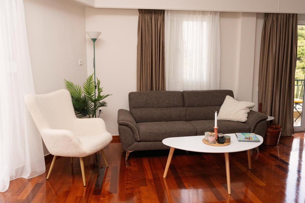 Visum Acropol ,3Br - Private Terrace-Jacuzzi - Amazing View Lejlighed Athen Eksteriør billede